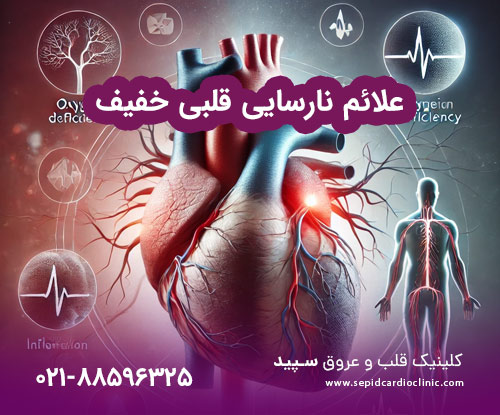 علائم نارسایی قلبی خفیف